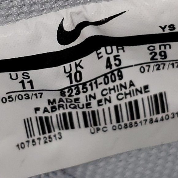 Nike Air Force 1 Winter Camo Platinum Camo Shoes Men's Size 11 823511-009 Rare - Picture 9 of 9